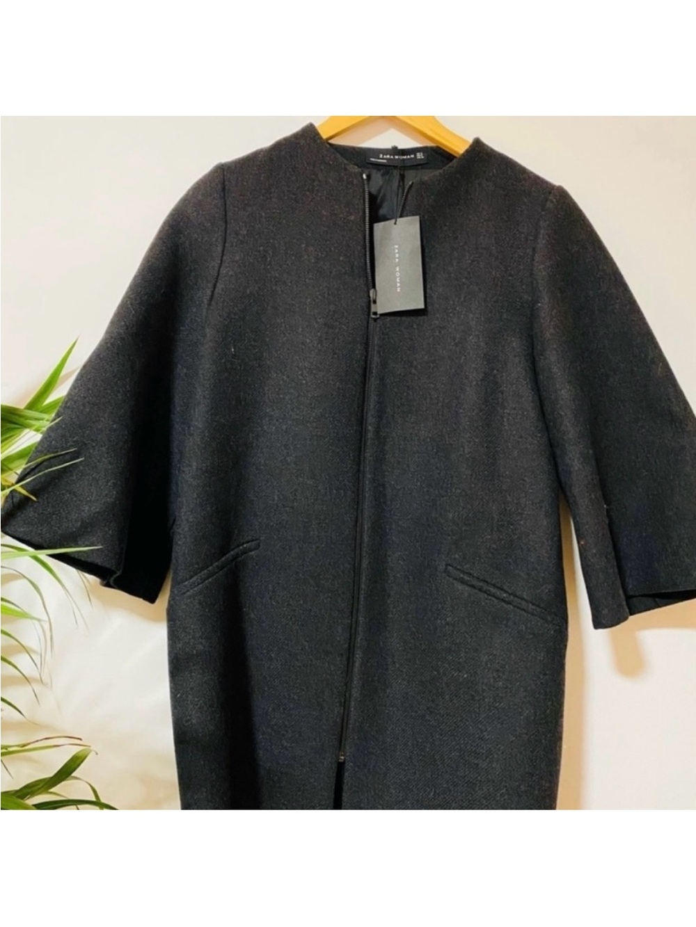 ZARA WOOL COAT Sz S